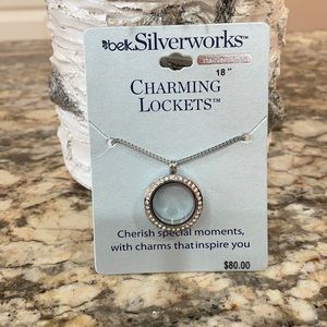 NWT Silverworks 18” Stainless Steel Locket
